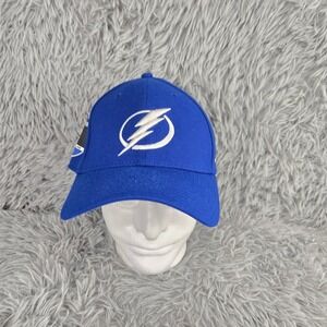 New Era Tampa Bay Lightning Hat Mens L-XL Blue Lecavalier Jersey Retirement Cap